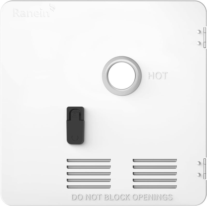Ranein RV Water Heater Door Kit, 18x18 Inches White Panel, Compatible with Models Only - Image 1